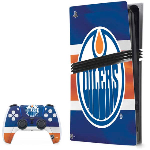 NHL Edmonton Oilers Jersey PS5 Pro Bundle Skin